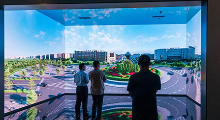 LED display enables immersive experience