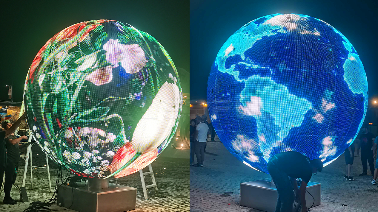 LEDFUL Outdoor Sphere LED Screen In Venezuela-1