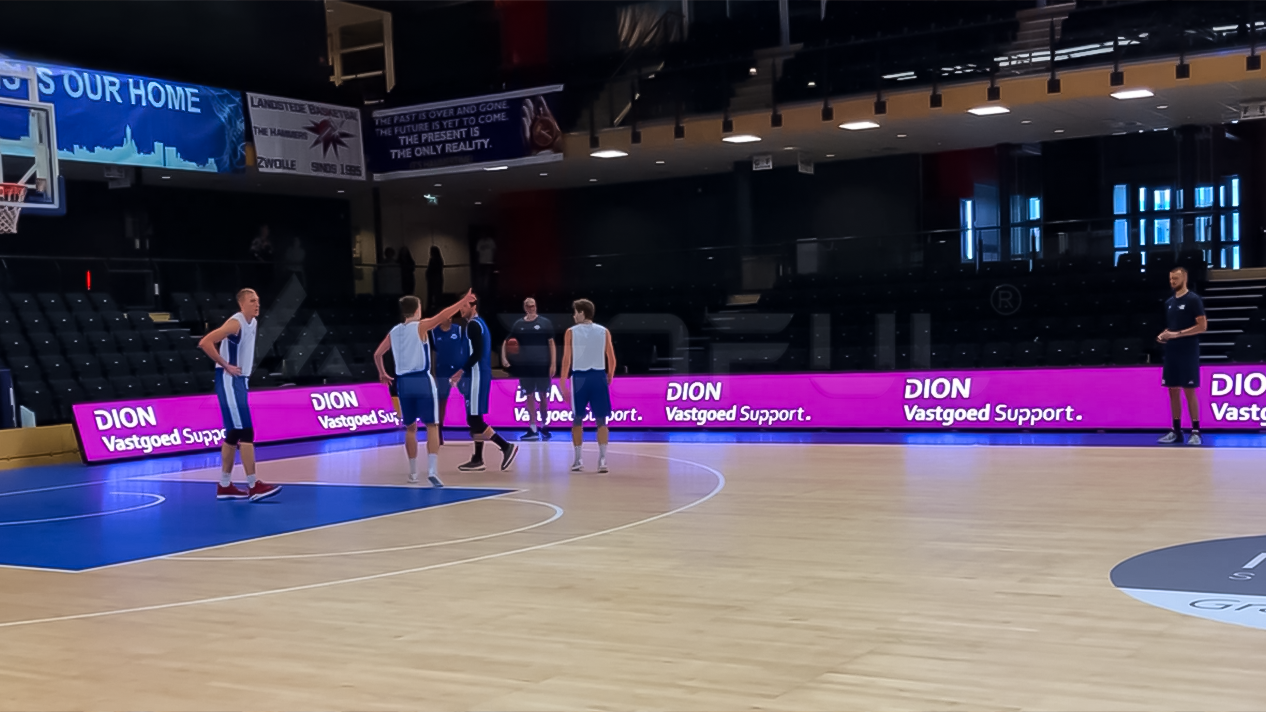 Nigeria Basketball Hall 150㎡ Premier Ad Screen-4