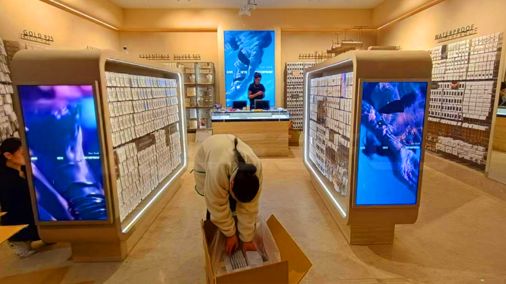 Australian Jewelry LED Display: Elevate Luxury Shopping-1