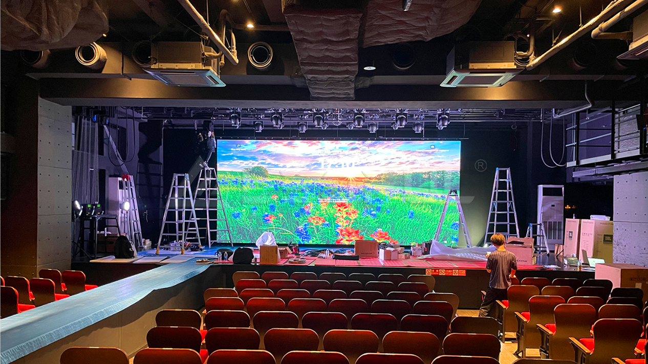 Indoor LED Screen Case with Super Light Solution-2