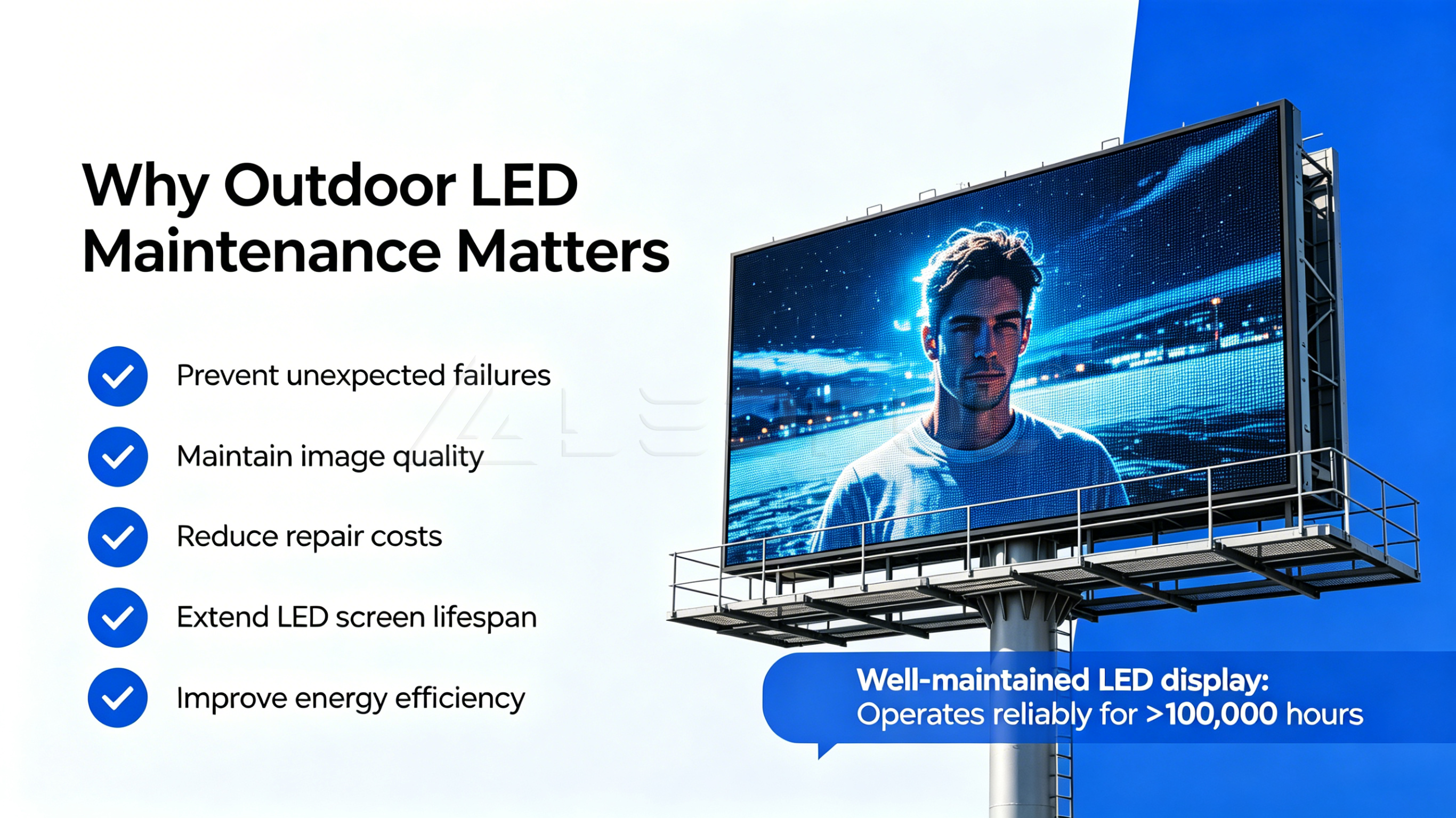 Why Outdoor LED Maintenance Matters