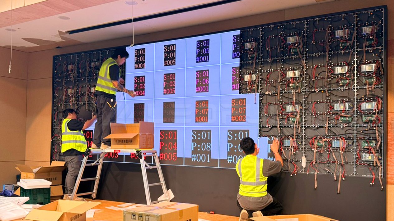 Fine Pitch LED Screen for Korea Auditorium Live Events