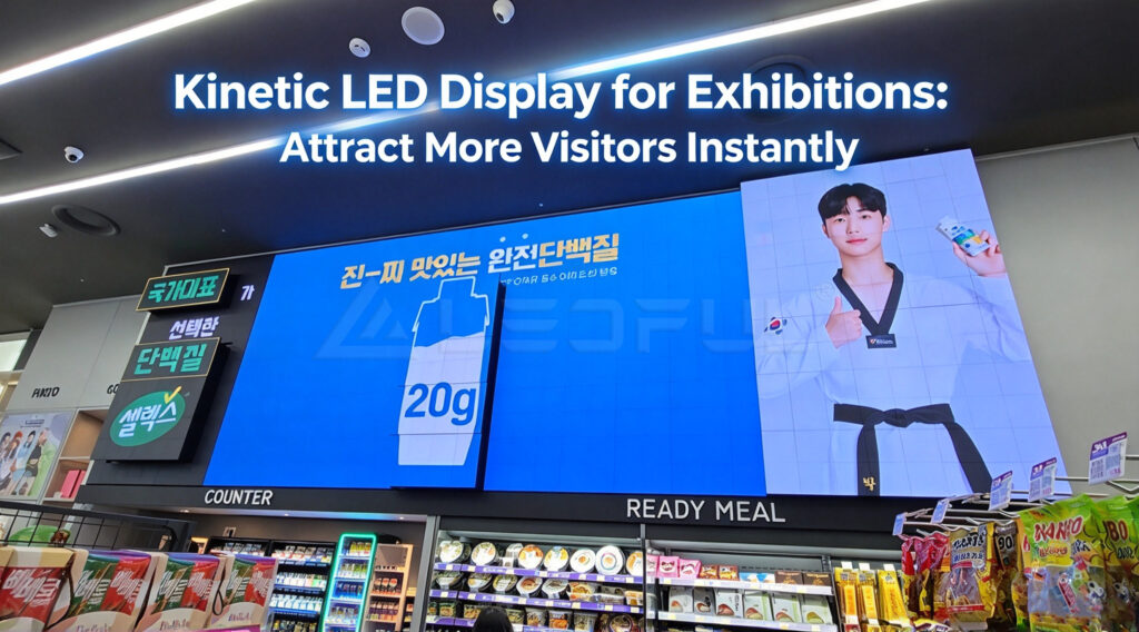 Kinetic LED Display for Exhibitions: Attract More Visitors Instantly